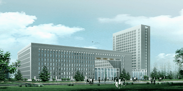 Китай-Архитектура-Северо-Западный-проектно-исследовательский-институт-офисное здание